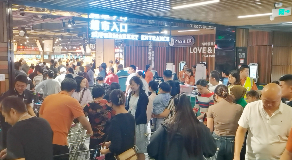 萬果園超市五一廣場店恢復(fù)正常營業(yè)